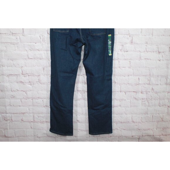 LL Bean BeanFlex Jeans Standard Athletic Fit Straight Leg Size 42x34 - Picture 5 of 10